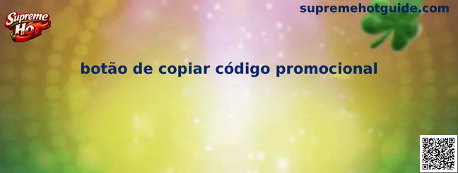 Botão de copiar código promocional en Supreme Hot