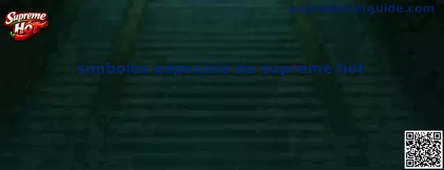 Símbolos especiais do supreme hot